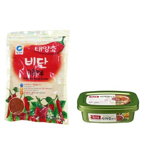 Combo ớt bột bidan hàn quốc 500gr + 1 hộp tương trộn chấm thịt nướng 170gr