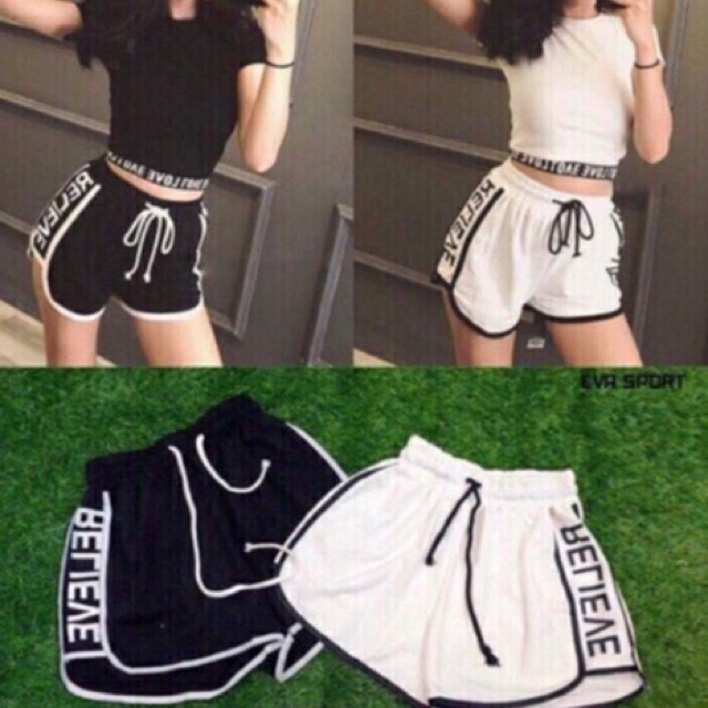 Quần Đùi Nữ Viền Chữ (size 40-60kg) | BigBuy360 - bigbuy360.vn