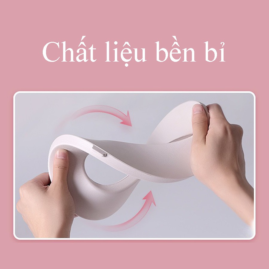 Bệ ngồi bồn cầu cho bé, bệ thu nhỏ bồn cầu cao cấp cho bé có tay vịn Gomommy