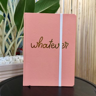 Sổ tay Crabit Planner - Weekly Notebook - Whatever (Hồng nhũ)
