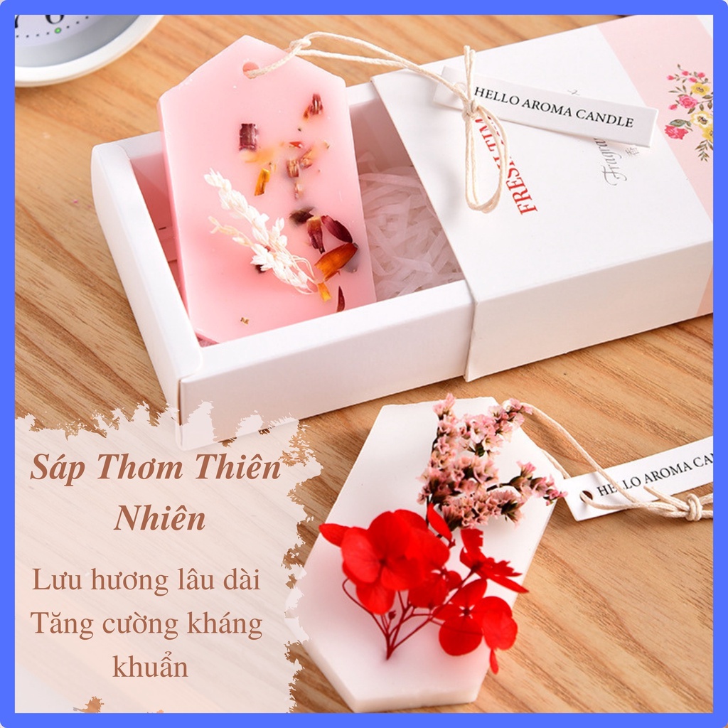 Sáp thơm BYME treo tủ quần áo để ô tô khử mùi viên nén hương thơm - TD28