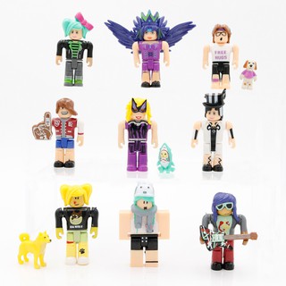 Bộ Đồ Chơi:09 Mô Hình Nhân Vật Roblox Kèm Thú Cưng- Không Kèm Hộp