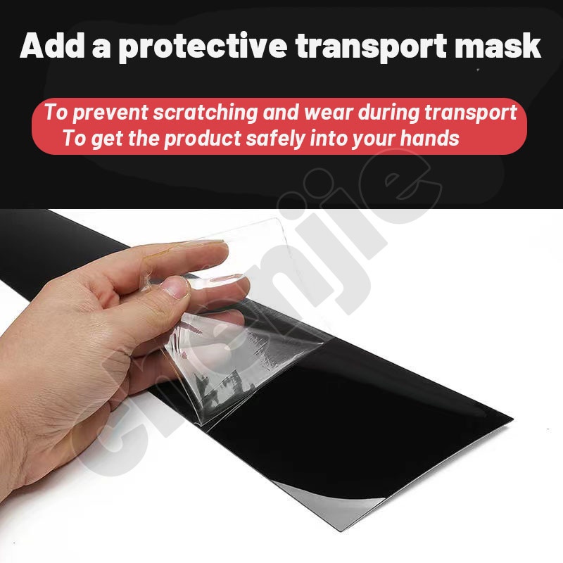 Bộ 6 Miếng Dán Màu Đen Bóng Trang Trí Cửa Sổ Xe Hơi Hyundai Elantra 2012 2013 2014 2015