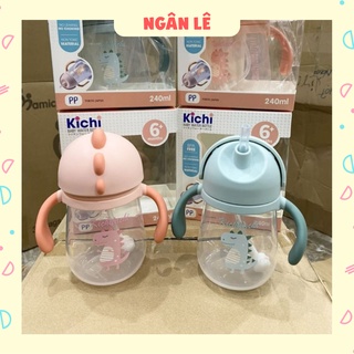 Bình tập uống nước Kichi tiện lợi cho bé