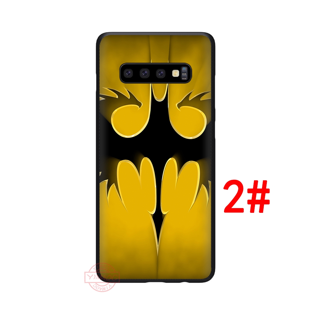 Ốp điện thoại silicone in hình Batman độc đáo cho Samsung Galaxy S7 Edge S8 S9 S10 Plus Note 8 9