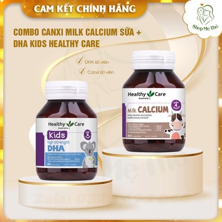 Canxi Milk Calcium sữa + DHA kids Healthy care, bổ sung Canxi & DHA cho bé cao lớn, thông mình
