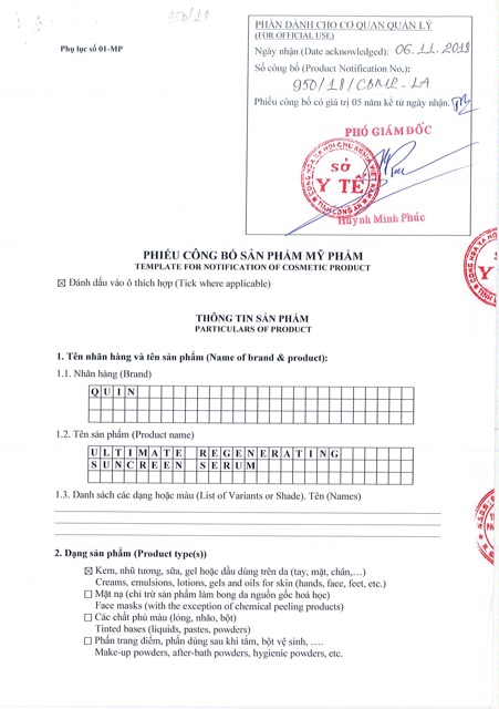 Hàng Mới Nhập Hàng Mới Nhập Chĩnh Hãng Serum Chống nắng ---dưỡng trắng da  --- Cao cấp Quin NEW NEW NEW | BigBuy360 - bigbuy360.vn