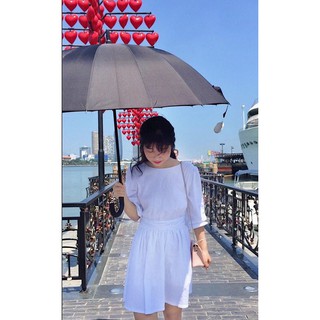 Váy Đũi Hở Lưng