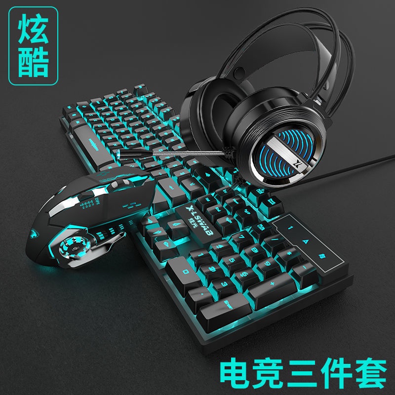 Bàn phím cơ chơi game có dây dành cho máy tính laptop