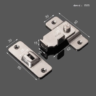 CHỐT CỬA LÙA INOX SIZE ĐẠI - 000159
