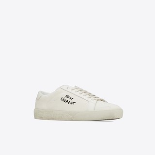 Giày thể thao trắng saint laurent