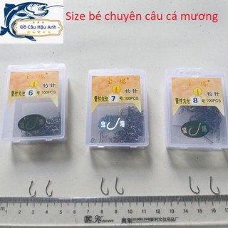 Lưỡi câu cá Tháp Vàng đủ size siêu bén (Siêu Rẻ)