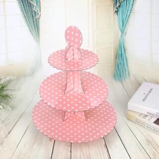 Kệ bánh 3 tầng cupcake
