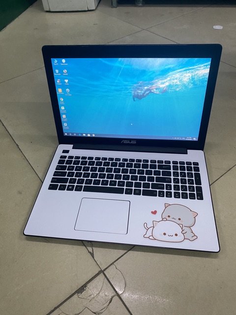 Laptop Cũ Rẻ Asus X553MA Trắng Mỏng Nhẹ Ram 8G SSD Màn To Pin Trâu Trắng Đẹp Keeng | BigBuy360 - bigbuy360.vn