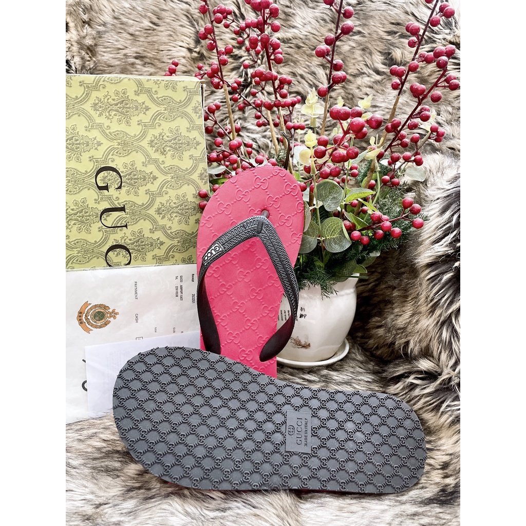 Dép Kẹp Nam Mẫu GC Vân Nổi Likeauth Quảng Châu