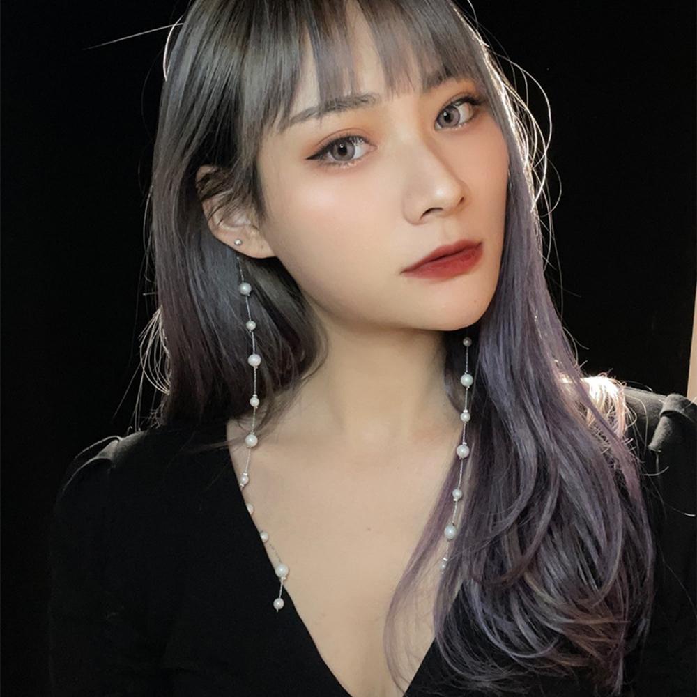 Kẹp Tóc Dạng Chuỗi Dài Phối Tóc Giả Thời Trang Cho Nữ WMES15H