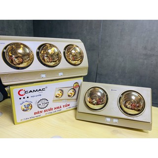 Đèn sưởi nhà tắm 2 bóng Camac CM02( Đèn sưởi 2 bóng , hàng Việt Nam , giá rẻ , bền , đẹp , sản phẩm được mua nhiều nhất)