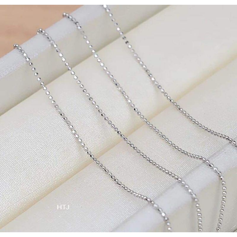 DÂY CHUYỀN BI BẠC CHO NỮ