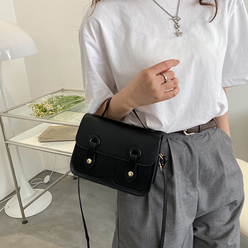 Túi xách IELGY đeo chéo 1 vai phong cách retro phương Tây thường ngày