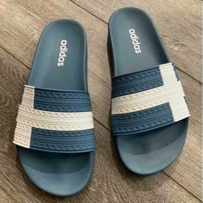 Dép Nam NỮ Quai Ngang Adldas , Dép Unisex Thời Trang Đế Cao Su[ HATACHI SHOP]