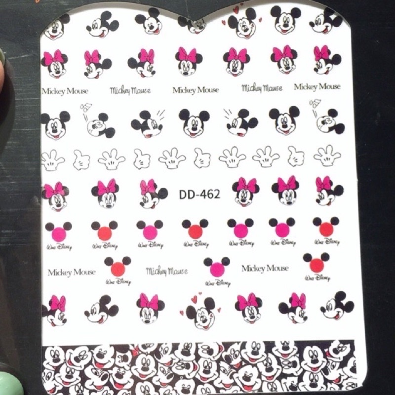 Sticker nail,hình dán trang trí móng DD462