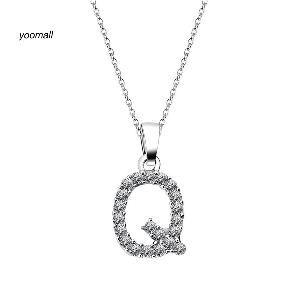 / Yo / Vòng cổ Hợp Kim Lấp Lánh Tinh Tế Phụ Kiện Trang Sức Tinh Tế Cho Nữ