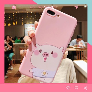 Ốp lưng iphone ốp heo hồng kute