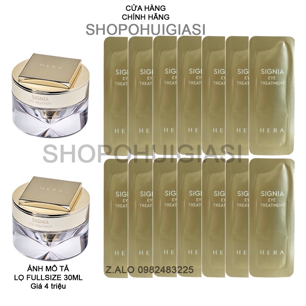 Gói Sample Kem Mắt Cao Cấp Hera Signia Eye Treatment Trẻ Hóa Toàn Diện Vùng Da Mắt, Giảm Nhăn Thâm Và Bọng Mắt