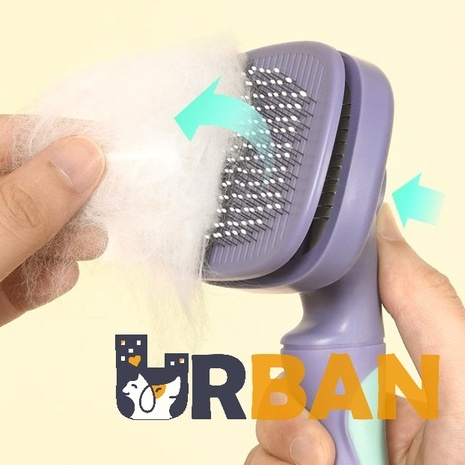 𝗨𝗿𝗯𝗮𝗻_𝗖𝗿𝗮𝘇𝘆 𝗣𝘂𝗽𝗽𝘆_Lược gỡ rối lông thú cưng_Lược chải lông