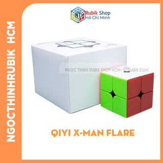 Rubik 2x2 qiyi/ qiyi x-man flare 2x2 m stickerless có nam châm chính hãng