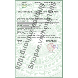 Tinh Chất Nhau Thai Heo Dr.Select Placenta 300000 30 gói