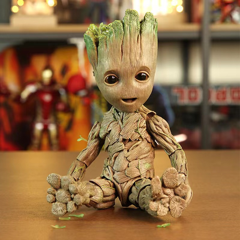 Mô Hình Nhân Vật Groot Trong Phim Guardians Of The Galaxy 26cm