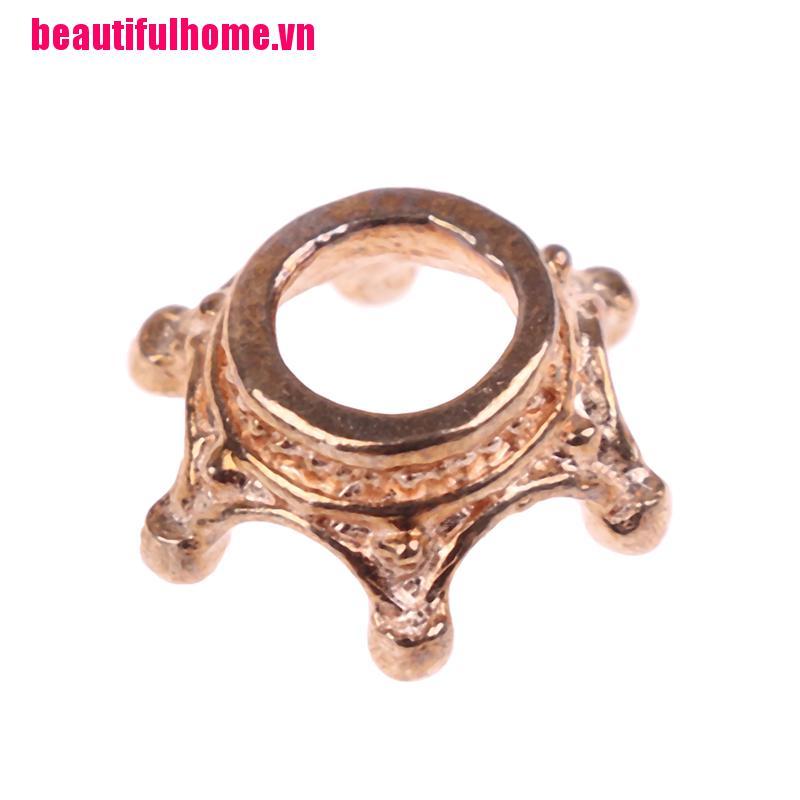 2 Vương Miện Mini Tỉ Lệ 1: 12 Trang Trí Nhà Búp Bê