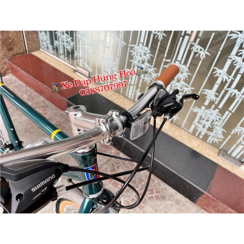 Xe Đạp California City 350 Full Nhôm Mẫu Mới 2022- Gourp Shimano 24 Tốc Độ