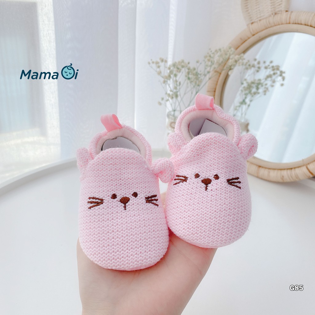 G85 Giày mọi chuột màu hồng mềm mại êm chân cho bé tập đi của Mama Ơi - Thời trang cho bé