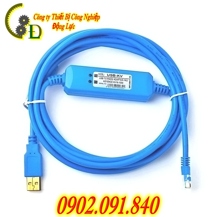 Cáp ( cable ) lập trình PLC VIPUSB-KV cho Keyence KV