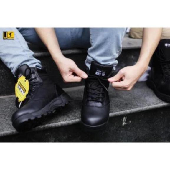 [Sale 3/3] (Sẵn hàng) Giày Swat cao cổ màu đen đi phượt - giày chiến thuật cao cổ Sale 11 -op1 "