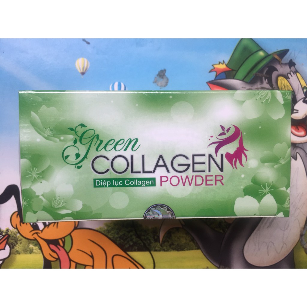 Diệp lục collagen hộp 30 gói