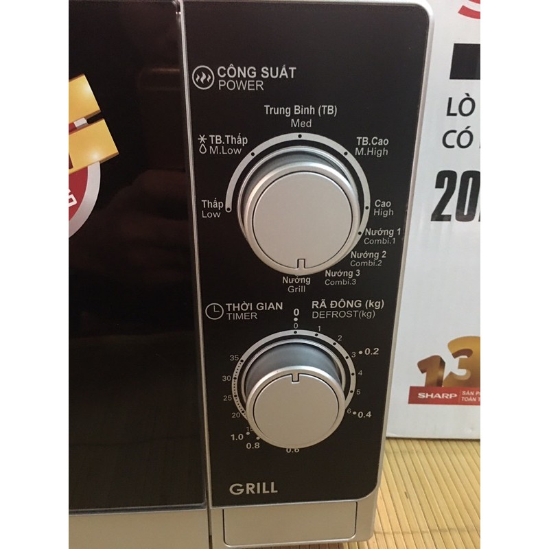 lò vi sóng SHARP 20l