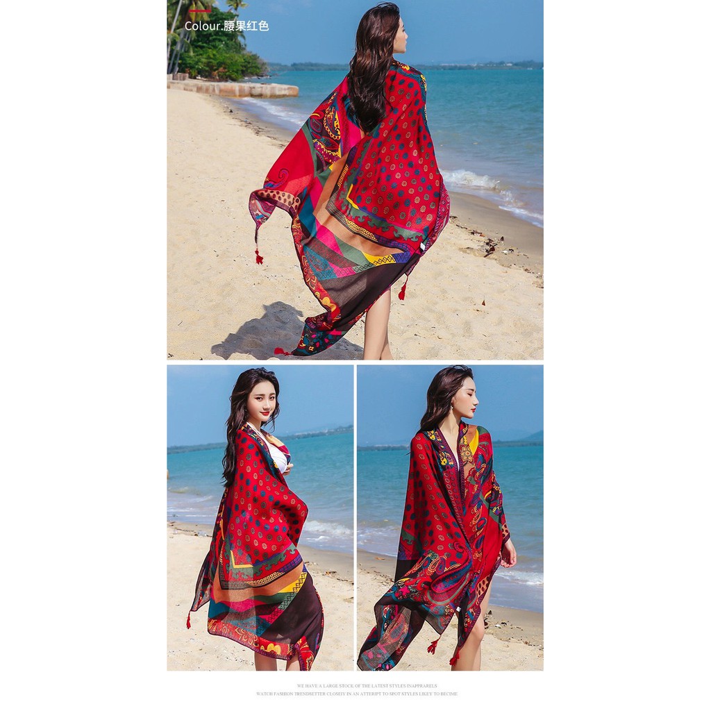 Khăn Choàng Đi Biển  Hàng Cao Cấp, khăn đi biển đẹp | BigBuy360 - bigbuy360.vn