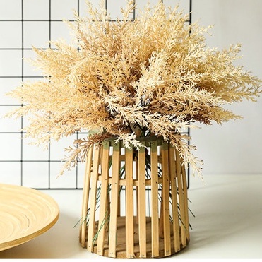 Set 6 Bó Lúa Mì Nhân Tạo Dùng Để Trang Trí Nhà Cửa / Sân Vườn / Tiệc Cưới