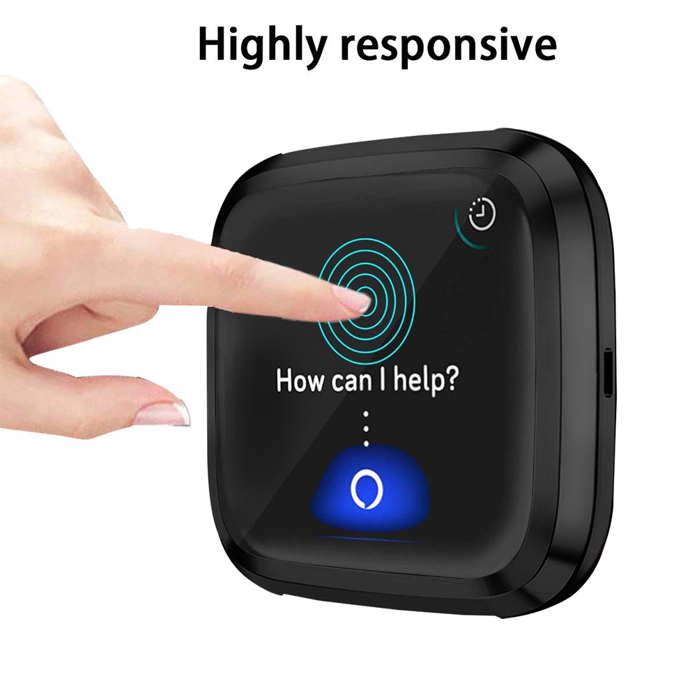 Vỏ TPU cho bảo vệ mặt đồng hồ Fitbit Versa 2