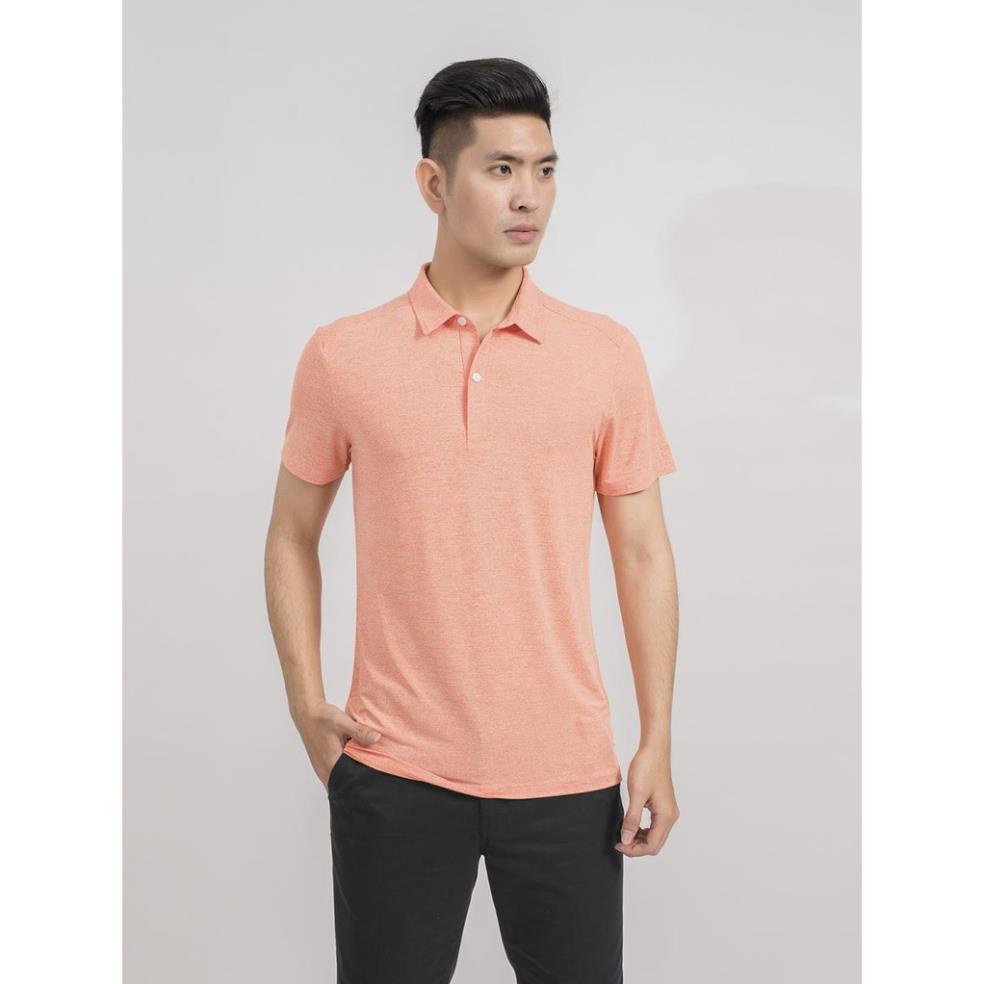 Áo Polo nam Aristino dáng slimfit dệt hiệu ứng màu độc đáo, chất vải co giãn - APS014S9