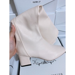 (Có sẵn) Bốt Da Cao Cổ Đến Đầu Gối 5 Phân Bốt Đùi Boots