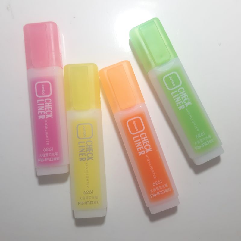 Bút dạ quang highlight nhiều màu sắc để học tập, đánh dấu