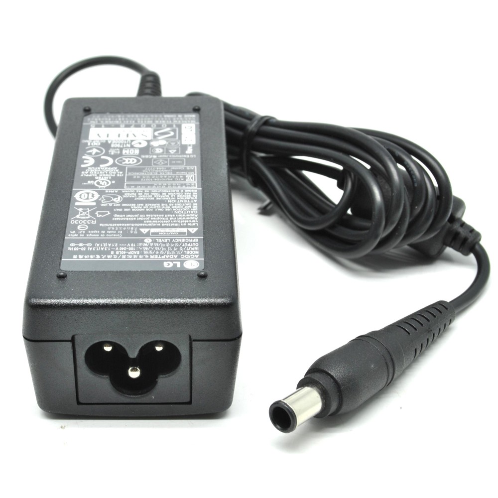 Adapter Nguồn Cho Màn Hình LG 19V 1.3A Kèm Dây Nguồn Chất Lượng