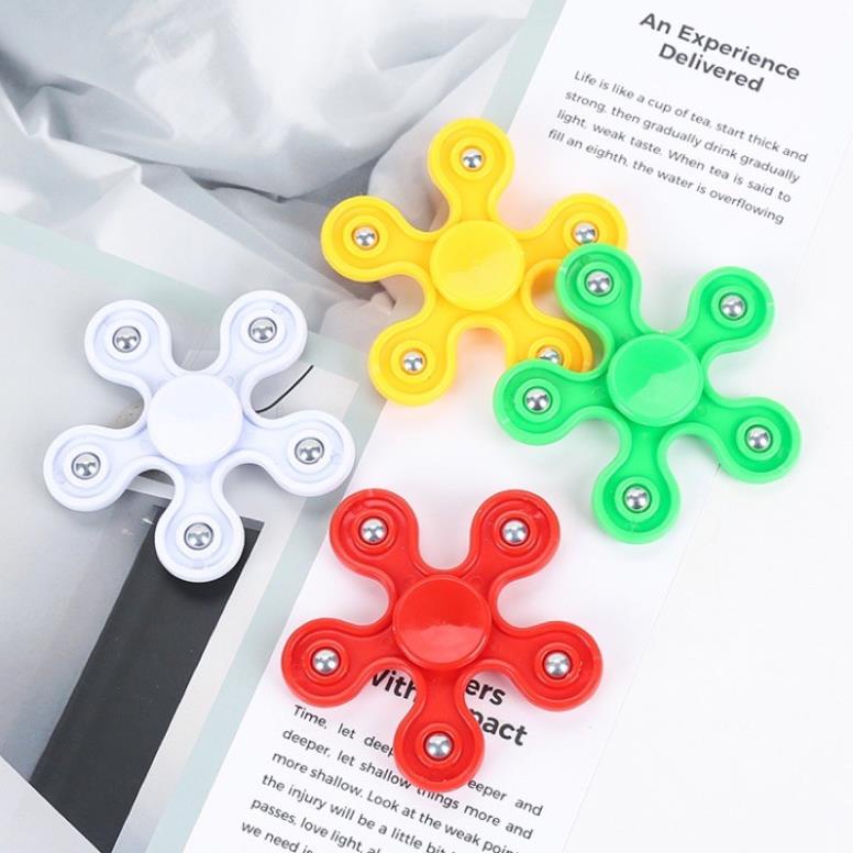 Con quay spinner 5 cánh bi nhiều mầu