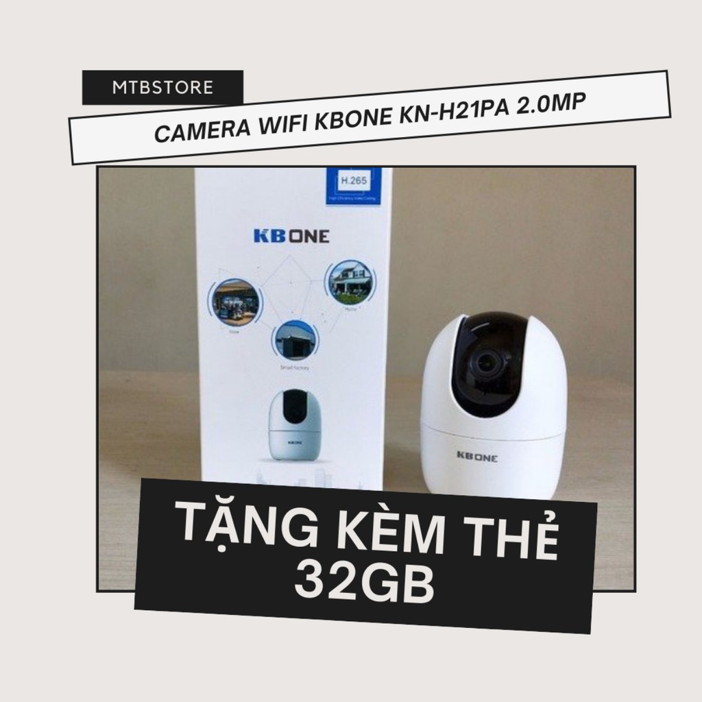CAMERA WIFI KBONE KN-H21PA