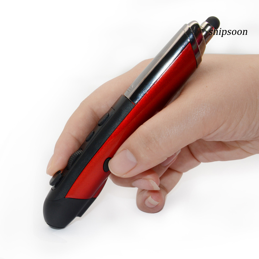 ssn -Portable 2.4GHz Laser PPT Presenter Remote Control Wireless Touch Pen Mouse