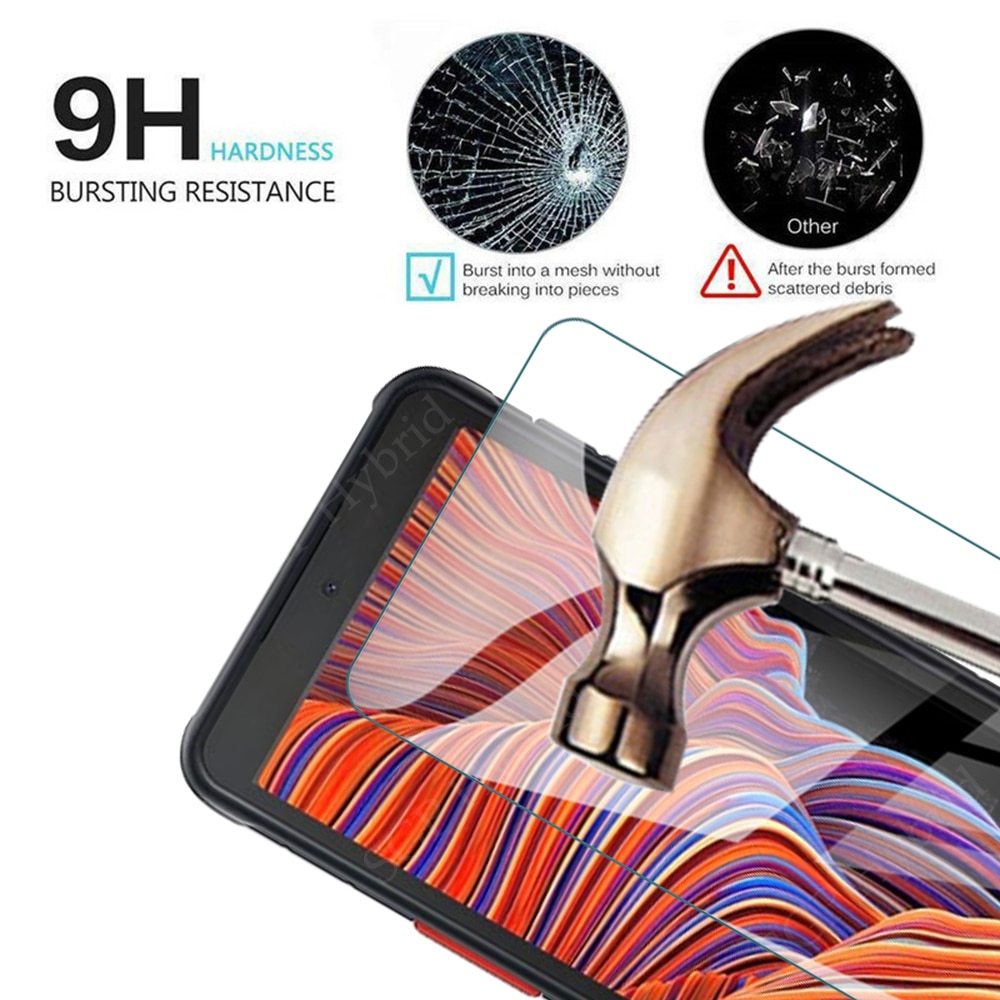 3 Kính An Toàn Cho Samsung Galaxy Xcover 5 Kính Bảo Vệ Cho Samsung Xcover 7 6 5 Xcover7 SM-G556B DS G556BU1 Full Cover Film HD